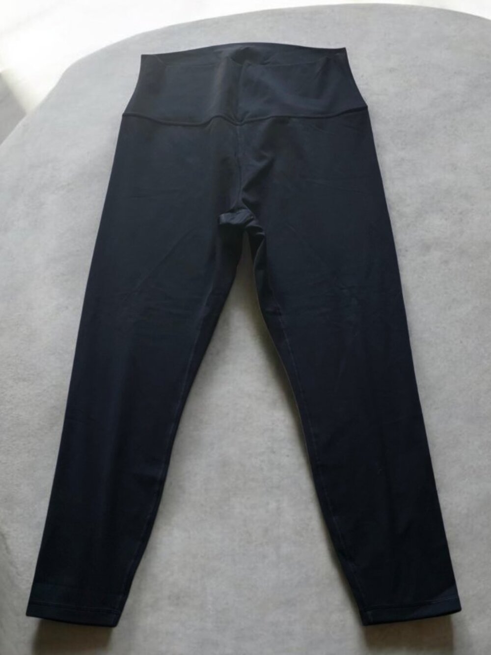 EUC CRAZY YOGA (18W) Black Workout Athletic Full Length Leggings